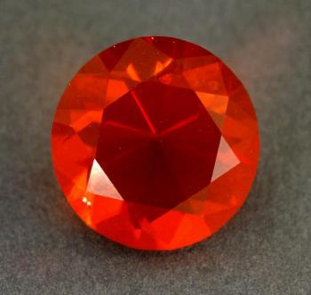 Опал  огненный  (разн. опала благородного) (Fire Opal, Mexican Opal)