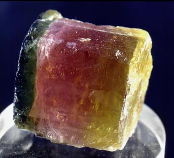 Турмалин полихромный  (разн. турмал.) (Bi-color Tourmaline, Party-col)