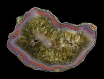 Празиолит  или  Вермарин  (зеленый обраб. кварц) (Prasiolite, Greened Amethyst)