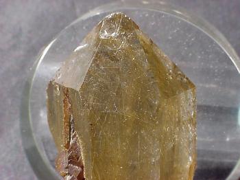 Кварц с включениями или Волосатик (Rutilated Quartz (Sagenite))